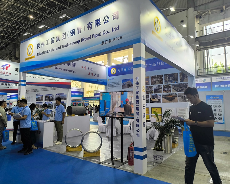 SHIWANG hatte einen beeindruckenden Auftritt auf der Ausstellung für Rohrmaterialien.